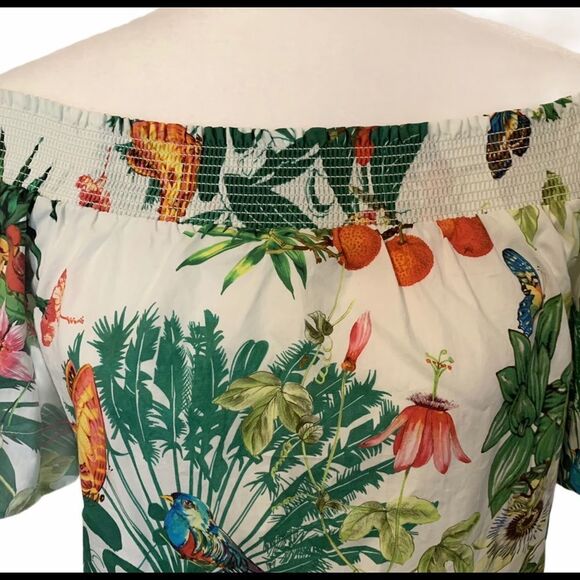 J. Crew Into the Wild Off the Shoulder Top - Picture 3 of 4